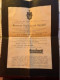 Champagne Ruinart Reims - Lot De 20 Lettres Du Chef De Caves Hazart à Son Fils Violoniste En 1910/1911+ Faire Part Décès - Manuscripten