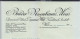 Wien Bruder Rosenbaum - Invoice Faktura RECHNUNG 1909 (see Sales Conditions) - Autriche