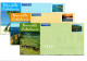 Enveloppe Prêt-à-poster PAP - Nouvelle Calédonie - N° 59 E à 67 E Sans Valeur - Paysages Touristiques - Neuf - Prêt-à-poster