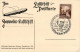 Zeppelin Luftschiff DELAG-Karte Blick Auf Reinbek, Sonderstempel Konstanz Zeppelin-Ausstellung 1938 I- Expo Dirigeable - Airships