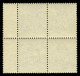 ** N°68b, 25c Outremer Vif Type I, Bloc De Quatre Bord De Feuille, Centrage Parfait. PIECE SUPERBE ET RARISSIME (certifi - 1876-1878 Sage (Type I)