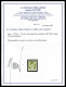 * N°82a, 1F Olive Clair Type II Non Dentelé. SUP. R.R. (signé Calves/certificats)  Qualité: *  Cote: 1700 Euros - 1876-1898 Sage (Type II)