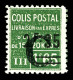 ** N°116, 2f 35 Sur 1f 65 Vert. SUP (signé Calves/certificat)  Qualité: **  Cote: 525 Euros - Mint/Hinged
