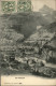 SUISSE - SAINT MAURICE - Intérieur église, Vue Aérienne - 2 CARTES - 1907 - Saint-Maurice