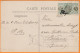 1909 - Annulation à La Main Sur 5 C Pêcheur Sur CP De St Pierre Et Miquelon Vers Bordeaux - Via Halifax (cad Transit) - Brieven En Documenten