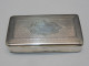 -BELLE TABATIERE ARGENT Guilloché XIXe CARTOUCHE VIERGE Poinçon MINERVE       E - Empty Tobacco Boxes