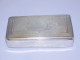 Delcampe - -BELLE TABATIERE ARGENT Guilloché XIXe CARTOUCHE VIERGE Poinçon MINERVE       E - Empty Tobacco Boxes