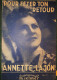 Lajon Annette  > P > Partition > Chansons Des Rues* > Ordre Alpha. > Chanteurs Et  Titres >  Réf: 24/1/25 - Vocals