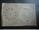 ALMANACH  CALENDRIER  LE ZODIAQUE   LES SIGNES LITHOGRAPHIE CARTIS Edité Par A-G CABROL - Big : ...-1900