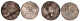 2 Varianten Zum Otto-Adelheid-Pfennig O.J.(um 1000). Beide Schön/sehr Schön, Prägeschwäche, Gewellt. Hatz Typ III, 6e Un - Andere & Zonder Classificatie