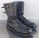 Anfibi Originali E.I. Cuoio Nero Del 1978 Tg. 43,5/44 Circa Marcati Completi - Uniforms