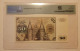 50 DM 1980 Ro 288b P#33d* ERSATRZNOTE / REPLACEMENTNOTE GEM UNC PMG 66 EPQ, YE-D Exceptional Paper Quality - 50 Deutsche Mark
