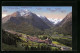 AK Pontresina, Teilansicht Mit Bergen, Piz Chalchagn, Piz Tschierva  - Tschierv
