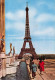 D123644 Paris La Tour Eiffel Et La Terrasse Du Palais De Chaillot La Tour Eiffel - Monde
