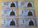 Lithuania Salomai Set- 6 Banknotes 2002 UNC P-NL - Lithuania