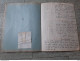 Ancien Cahier De Couture Scolaire Broderie Jours Reprise Exercice Avec Explication Technique Mode - Other & Unclassified