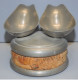 Delcampe - -PORTE PIPES ETAIN & LIEGE PEWTER ZINN CHANILL COLLECTION OBJET Du FUMEUR    E - Portapipas - Reposapipas