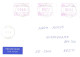 Finland Cover With Stamp And Machine Stamps 0060, 0070 And 0100 P, Estonian Post Label, Hanko 1993 - Briefe U. Dokumente
