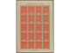 ** JAPON. 1935. 1 1/2 S. Rosa, En Minihoja De 20 Ejemplares. LUJO. Cat. Mi. 1.400€. Yv.226, Mi. 217. - Otros & Sin Clasificación