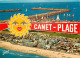 66 - Canet Plage - Multivues - CPM - Voir Scans Recto-Verso - Canet Plage