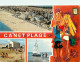 66 - Canet Plage - Multivues - Scènes De Plage - Illustration - CPM - Voir Scans Recto-Verso - Canet Plage
