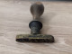 Ancien Sceau / Cachet P. Pon (Par Procuration) De M. Panckoucke - Bronze & Bois - Seals