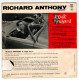 Richard Anthony - Le 1er 45 T EP Suzie Darling (Edition Originale1958 - VG+) - 45 T - Maxi-Single