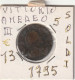 VITTORIO AMEDEO III 1795 5 SOLDI (MDG118.11 - Piémont-Sardaigne-Savoie Italienne