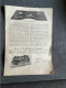 Delcampe - 3 Bulletins TRIX EXPRESS  No 1 4 5   Années 1936 37 38  ( Langue ALLEMANDE ) - German