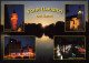 Forst (Lausitz) Baršć MB Bei Nacht Wasserturm Markt Rosengarten 2004 - Forst