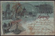 Gest. O-7000 Leipzig Grassimuseum Reichsgericht 1899, Fleckig - Leipzig