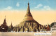L255 Burma Myanmar Rangoon Shwe Dagon Pagoda Postcard - Myanmar (Burma)