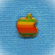 1 PIN'S //  ** LOGO " APPLE " COMPUTER INC / UNE POMME CROQUÉE ** . (®). - Informatica