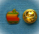 1 PIN'S //  ** LOGO " APPLE " COMPUTER INC / UNE POMME CROQUÉE ** . (®). - Informatica