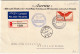 Schweiz Suisse 1938: Flug Aarau > BELLINZONA Zu Flug 11y Mi 190 Yv PA 12a  R-Brief Mit ⊙ AARAU 23.9.1938 (Zu CHF 150.00) - Erst- U. Sonderflugbriefe