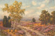 Lanscape With Trees Old Postcard - Bäume