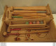 Ancien Jeu De Croquet En Bois - Enfants - Vers 1950 Vendu  En L'etat - Jouets Anciens