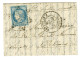 Etoile 2 / N° 37 Càd PARIS / R ST LAZARE 10 DEC. 70 6ème Levée Sur Lettre Pour Orléans Sans Càd D'arrivée. Courrier Sais - Guerra De 1870