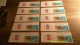 MONACO  ENSEMBLE DE 10 CARNETS PRINCIPAUTE 10 TIMBRES A 2.20F  TIMBRES NEUFS**  PARFAIT ETAT FACIAL 220F SOIT 33€ - Markenheftchen