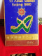 Plaque Et Pin's Mascotte Panda Or 24 K Carats Asian Games XI Coffret Luxe - Altri & Non Classificati