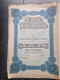 ACTION DE CAPITAL 250 Francs 1928 (V2503) SCRIPOPHILIE (3 Vues) COKES ET FONTES SPECIALES N°115125 - Railway & Tramway