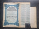 ACTION DE CAPITAL 250 Francs 1928 (V2503) SCRIPOPHILIE (3 Vues) COKES ET FONTES SPECIALES N°115125 - Railway & Tramway
