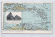 Saint Lucia - Map Of West Indies - The Two Pitons - Publ. J. Bartholomew & Co. - St. Lucia
