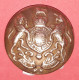 Bouton Militaire Anglais Ø24mm En Cuivre, Ww1 Et Ww2. - Buttons