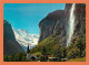 A212 / 527 LAUTERBRUNNEN Staubbachfall Mit Kirche Und GroBhorn - Lauterbrunnen