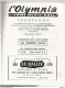 Delcampe - CG / Old Theater Program / Programme Music-hall Cabaret 1954 Charles TRENET Roger P J.M THIBAULT DUPRE OLYMPIA - Programmi