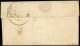 Let EMISSION DE 1849 - 1b   10c. Bistre-VERDATRE, Très Jolie Nuance, Obl. GRILLE S. Petite LAC, Dateur B Et Cursive 58/C - 1849-1876: Période Classique