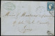 Let EMISSION DE BORDEAUX - 44A  20c. Bleu, T I, R I, Impression Très DEPOUILLEE De L'effigie, Obl. GC 1716 S. LSC De Ren - 1849-1876: Klassik