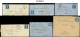 Delcampe - Let OBLITERATIONS PAR DEPARTEMENTS - 23/DORDOGNE Collection De 106 Lettres, Obl. PC, GC Et PC Du GC, TB - 1849-1876: Klassik
