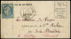 Let BALLONS MONTES - N°37 Obl. GC 2488 S. LSC Formule, Càd MONTMARTRE 3/11/70, Arr. LUCON 7/11, Réexp. à PATAY, Arr. Le  - Krieg 1870